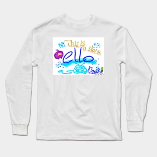 Noah Monroe Art Shop Logo Long Sleeve T-Shirt